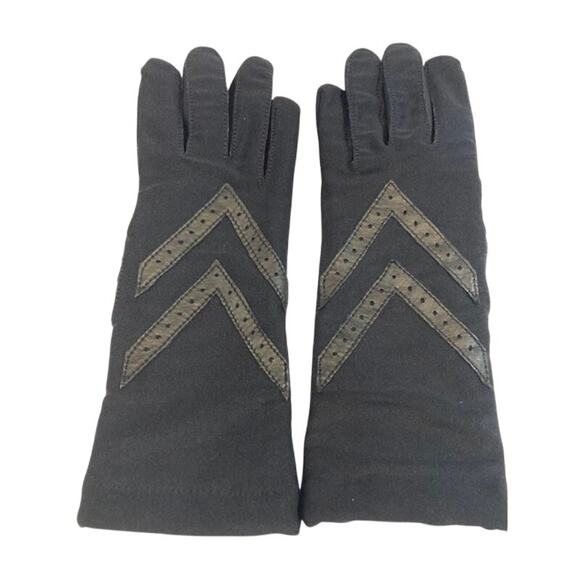 Isotoner, Classic Knit Lined Women's Gloves in Black One SZ - Picture 1 of 4